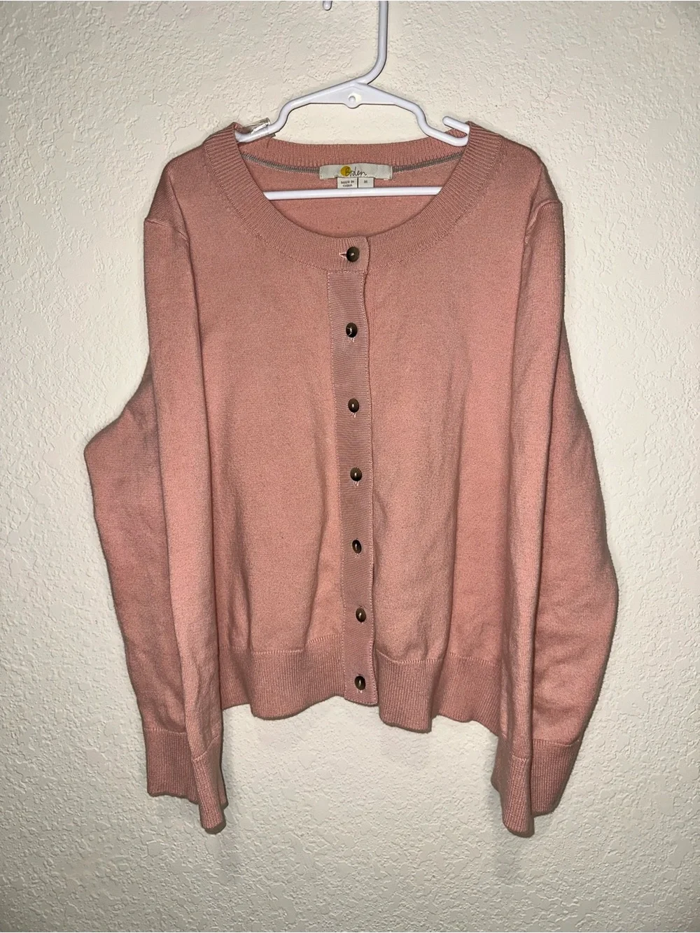 Boden Women's Pink Amelia Crop Cardigan. Size: Med. Extra soft